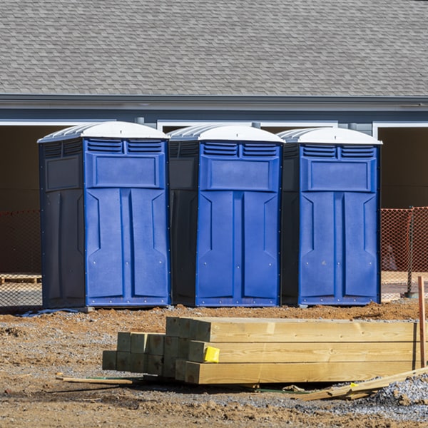 how do i determine the correct number of porta potties necessary for my event in Lunenburg Vermont